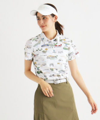 30778　アダバット　レディース　ポロシャツ　黄色　サイズ40 30778 アダバット レディース ポロシャツ 黄色 サイズ40 公式】adabat