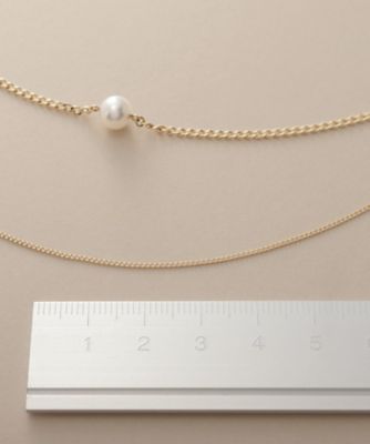 Ｋ１０パール　キヘイドレープ　ネックレス（２００２３２２０２７）