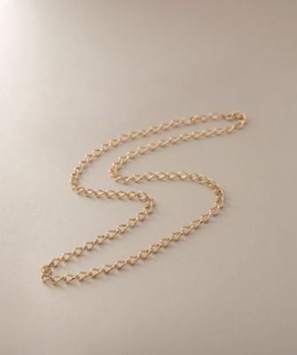 ＜COCOSHNIK (Women)＞Ｋ１０アラメキヘイチェーン　ネックレス（２００２３２２０９９）