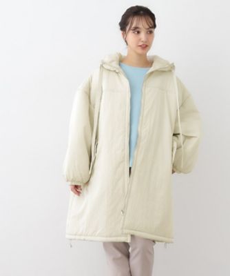 ＜LAURA ASHLEY＞【一部店舗限定／オーバーサイズ】フーディーコート（２００２３２２１１３）