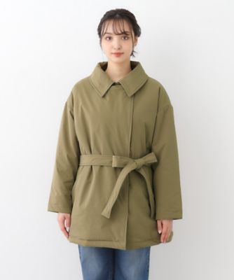 【一部店舗限定／オーバーサイズ】ファイバー中綿コート（２００２３２２１１４）