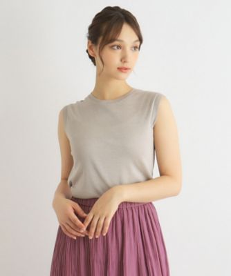 【日本製／３ｃｏｌｏｒｓ】ラメフライス　タンクトップ（２００２３２２１１９）