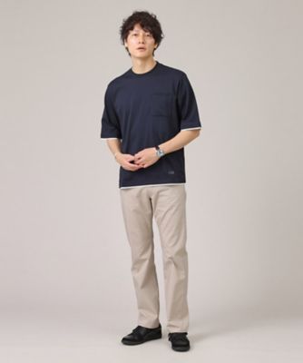 【接触冷感／日本製】レイヤード　Ｔシャツ（２００２３２２５７４）