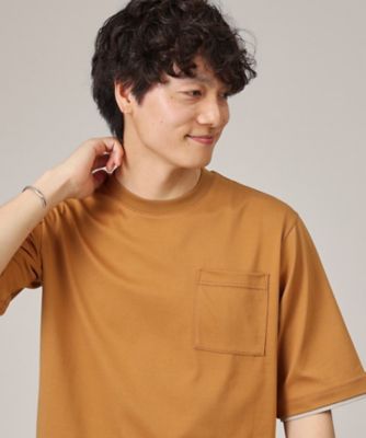 【接触冷感／日本製】レイヤード　Ｔシャツ（２００２３２２５７４）