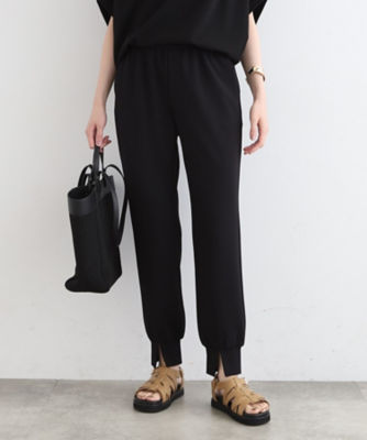 ＜INDIVI L (Women/大きいサイズ)＞【洗える／ＵＶケア／トレンド】ジョグパンツ（２００２３２３３０２）