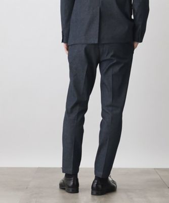新品同様 エバーデニムスラックス【セットアップ可／ビジネス対応／色落ち スーツ