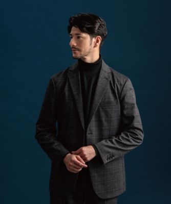 THE SHOP TK (Men)/ザ ショップ ティーケー ＴＲジャージジャケット【セットアップ可／ビジネス対応／ストレッチ素材】（２００２３２４４１２）