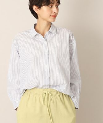 ＜Dessin (Women)＞【洗える】レギュラーカラーシャツ（２００２３２９５３８）