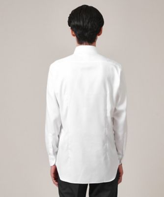 Made in JAPAN】市松紋 ドレスシャツ