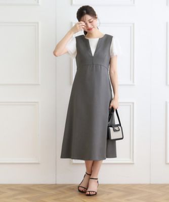 Vネックフレアジャンスカ（2002329676） | COUTURE BROOCH