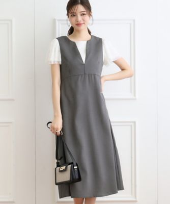 Vネックフレアジャンスカ（2002329676） | COUTURE BROOCH