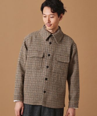 ガンクラブツィード ブルゾン（2002329883） | TAKEO