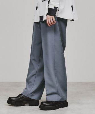 ＜tk. TAKEO KIKUCHI (Men)＞ダブルクロスルーズテーパードパンツ（セットアップ対応）（２００２３３０５２１）