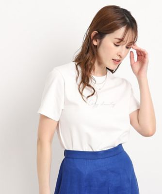 【洗える／日本製】夏のスタイリングに活躍するロゴＴシャツ（２００２３３０５２９）