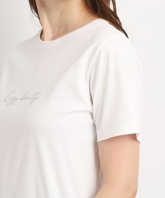 【洗える／日本製】夏のスタイリングに活躍するロゴＴシャツ（２００２３３０５２９）