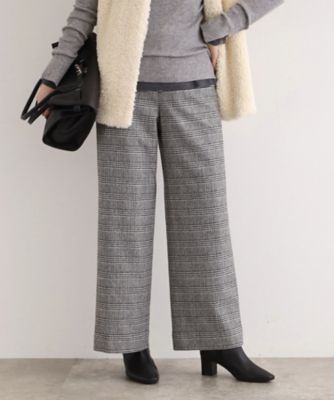 INDIVI - ✨極美品✨INDIVI インディヴィ スーツ パンツ グレー