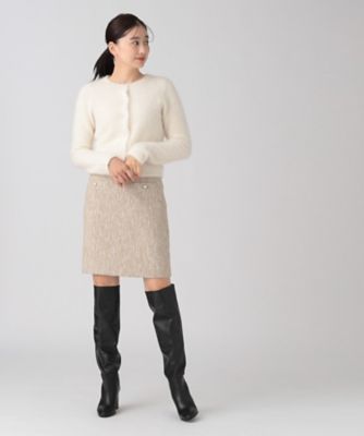 リッチな毛足／フォックス混／カシミヤ混】ふわふわの拘り素材