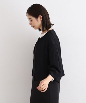 新品未使用　INDIVI バルーンスリーブブルゾン INDIVI（インディヴィ）の「◇【春まで使える！/こなれ羽織り