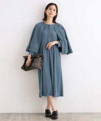 新品未使用　INDIVI バルーンスリーブブルゾン INDIVI（インディヴィ）の「◇【春まで使える！/こなれ羽織り