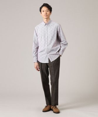 【限定展開】先染めメランジ　スラックス（セットアップ対応）（２００２３３６７９２）