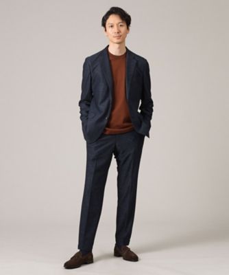 【限定展開】先染めメランジ　スラックス（セットアップ対応）（２００２３３６７９２）
