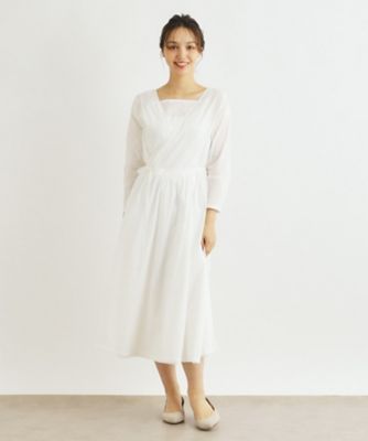 【２ＷＡＹ／刺繍入り／コットン１００％】ラップワンピース（２００２３３６９７０）