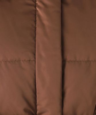 【フード取外し可／フォックス使用（取外し可）】拘りのシルエット！ウエストマークの華やかダウンコート（２００２３３７００２）