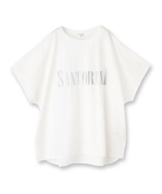＜DRESSTERIOR (Women)＞ＳＡＮＴＯＲＩＮＩ箔ロゴＴシャツ（２００２３３７０９０）