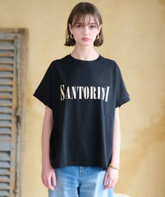 SANTORINI箔ロゴTシャツ（2002337090