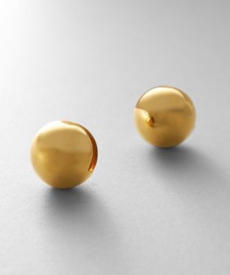 ＜COCOHNIK ONKITSCH (Women)＞シルバー　ハギーピアス　ボールＬ　ＧＰ（２００２３３７２３４）