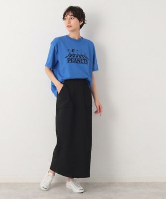 【洗える】ダンボールジャージストレートスカート（ＸＳ～Ｌ）（２００２３３８１２１）