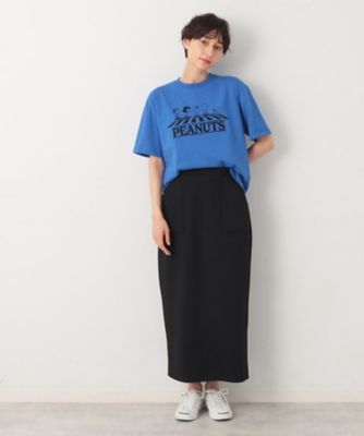 【洗える】ダンボールジャージストレートスカート（ＸＳ～Ｌ）（２００２３３８１２１）