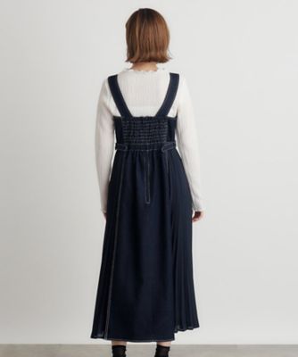 A17162 美品 トーガビリリース サイドベルトシャンブレーツイルパンツ玉虫色 A17162 美品 トーガビリリース サイドベルトシャンブレーツイルパンツ