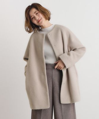 SALE Chloé クロエ ノーカラーショートコート 2025年最新】Yahoo!オークション -「クロエ コート ショート」の