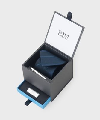 BOXセット】ネクタイ＆タイバー＆名刺入れ セット