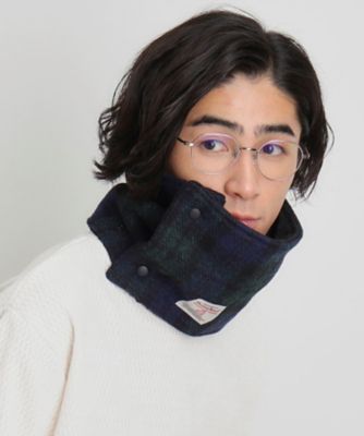 【ＨＡＲＲＩＳ　ＴＷＥＥＤ／ハリスツイード】ショートボアネックウォーマー（２００２３３９１９０）