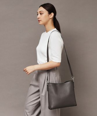 プリマCMH】2WAY レザーショルダーバッグ M 本革（商品番号