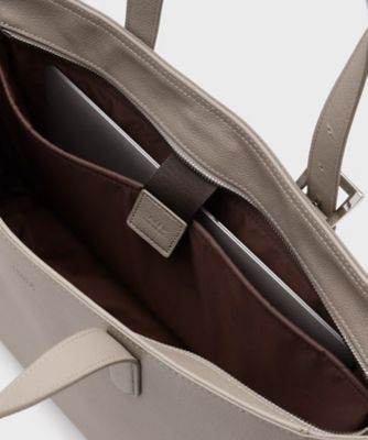 ONOFF兼用／13inch PC対応】オールレザー トートバッグ