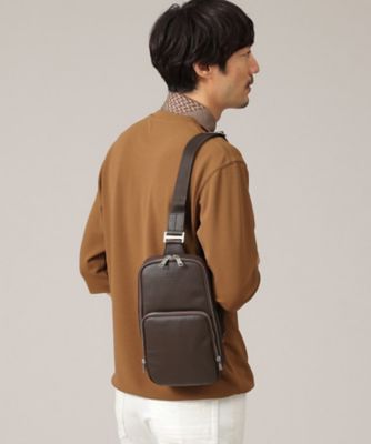 ワンショルダーバッグ nil】レザー ワン ショルダー バッグ ブラック nl-027 S | ORZO