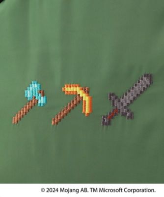 【マインクラフト】刺繍リュック（２００２３４０８０３）