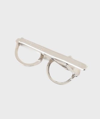 【ＢＯＸセット／限定】メガネモチーフ　ネクタイ＆タイバー　セット（２００２３４３０７３）