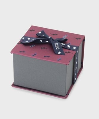 【ＢＯＸセット／限定】メガネモチーフ　ネクタイ＆タイバー　セット（２００２３４３０７３）