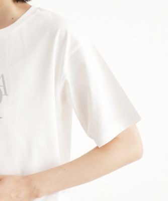 箔プリントロゴＴシャツ【洗える】（２００２３４３６３９）