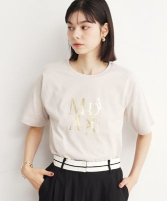箔プリントロゴＴシャツ【洗える】（２００２３４３６３９）