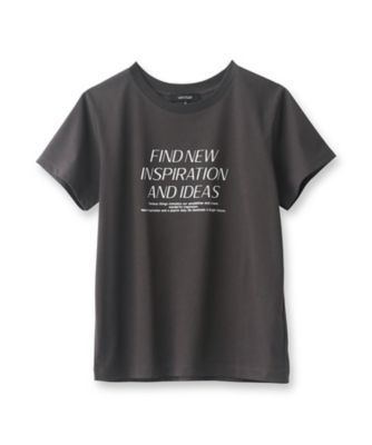 【なめらかな肌触り】シルケットロゴＴシャツ（２００２３４３７８２）