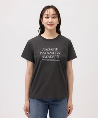 【なめらかな肌触り】シルケットロゴＴシャツ（２００２３４３７８２）
