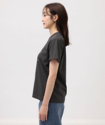 【なめらかな肌触り】シルケットロゴＴシャツ（２００２３４３７８２）
