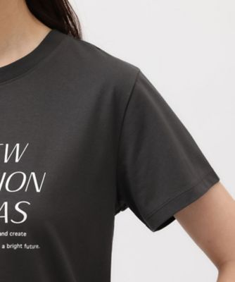 【なめらかな肌触り】シルケットロゴＴシャツ（２００２３４３７８２）