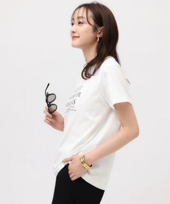 【なめらかな肌触り】シルケットロゴＴシャツ（２００２３４３７８２）