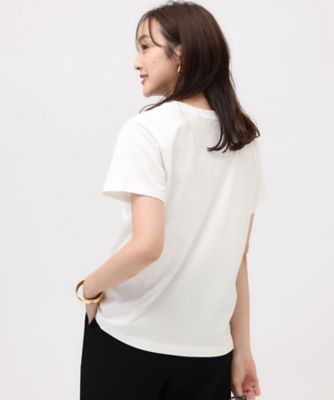 【なめらかな肌触り】シルケットロゴＴシャツ（２００２３４３７８２）